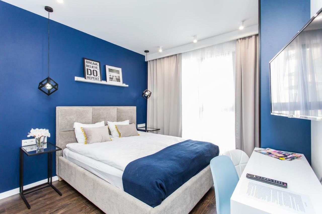 Modern & Classy Industrial - Apartamenty Browar 格但斯克 外观 照片