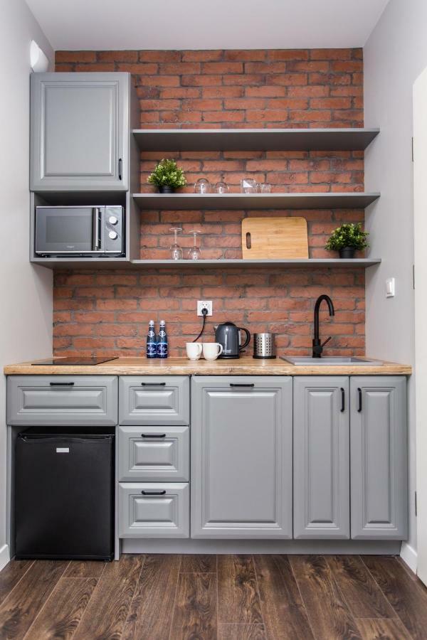 Modern & Classy Industrial - Apartamenty Browar 格但斯克 外观 照片