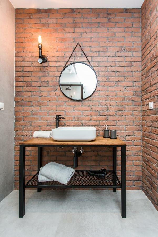 Modern & Classy Industrial - Apartamenty Browar 格但斯克 外观 照片