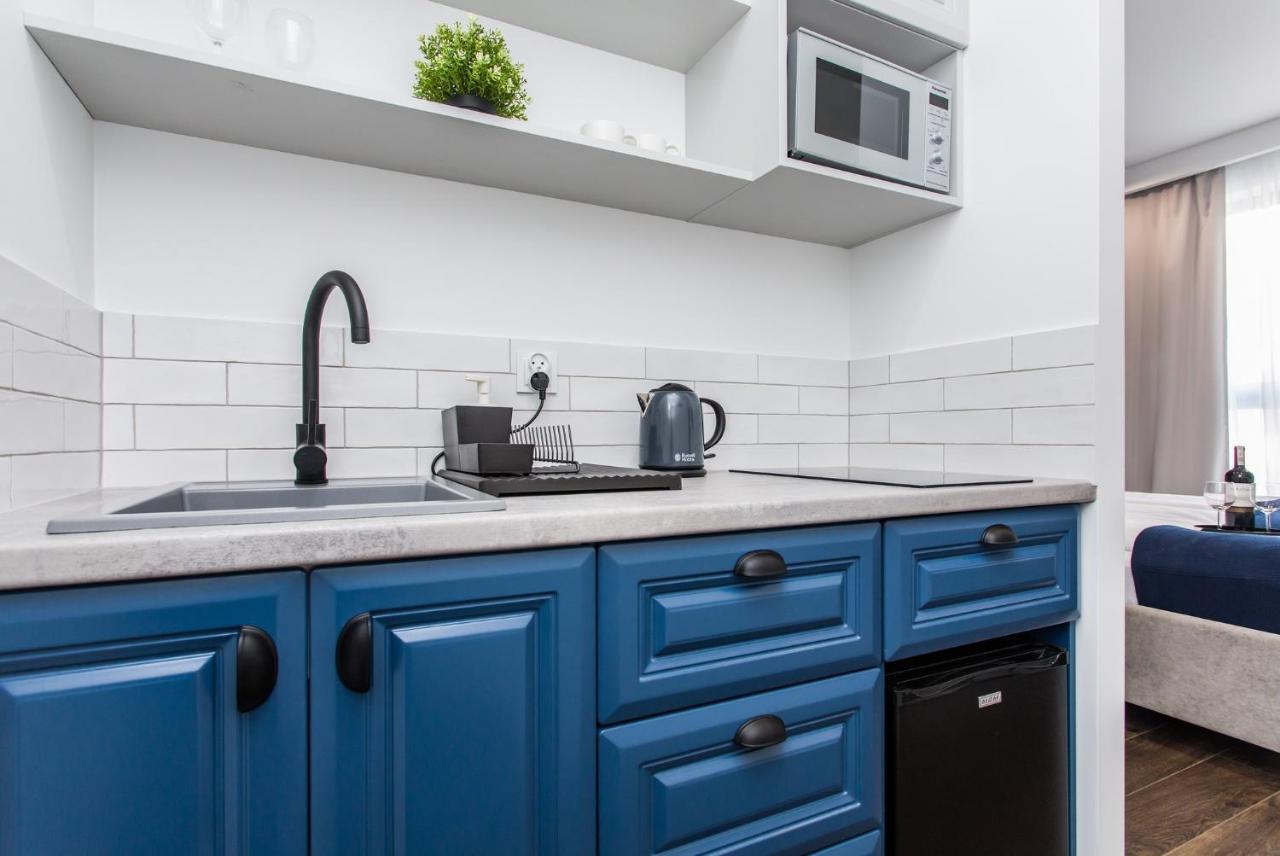 Modern & Classy Industrial - Apartamenty Browar 格但斯克 外观 照片